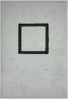 Japanese 1986 signed limited edition original art print etching  15x11 in.