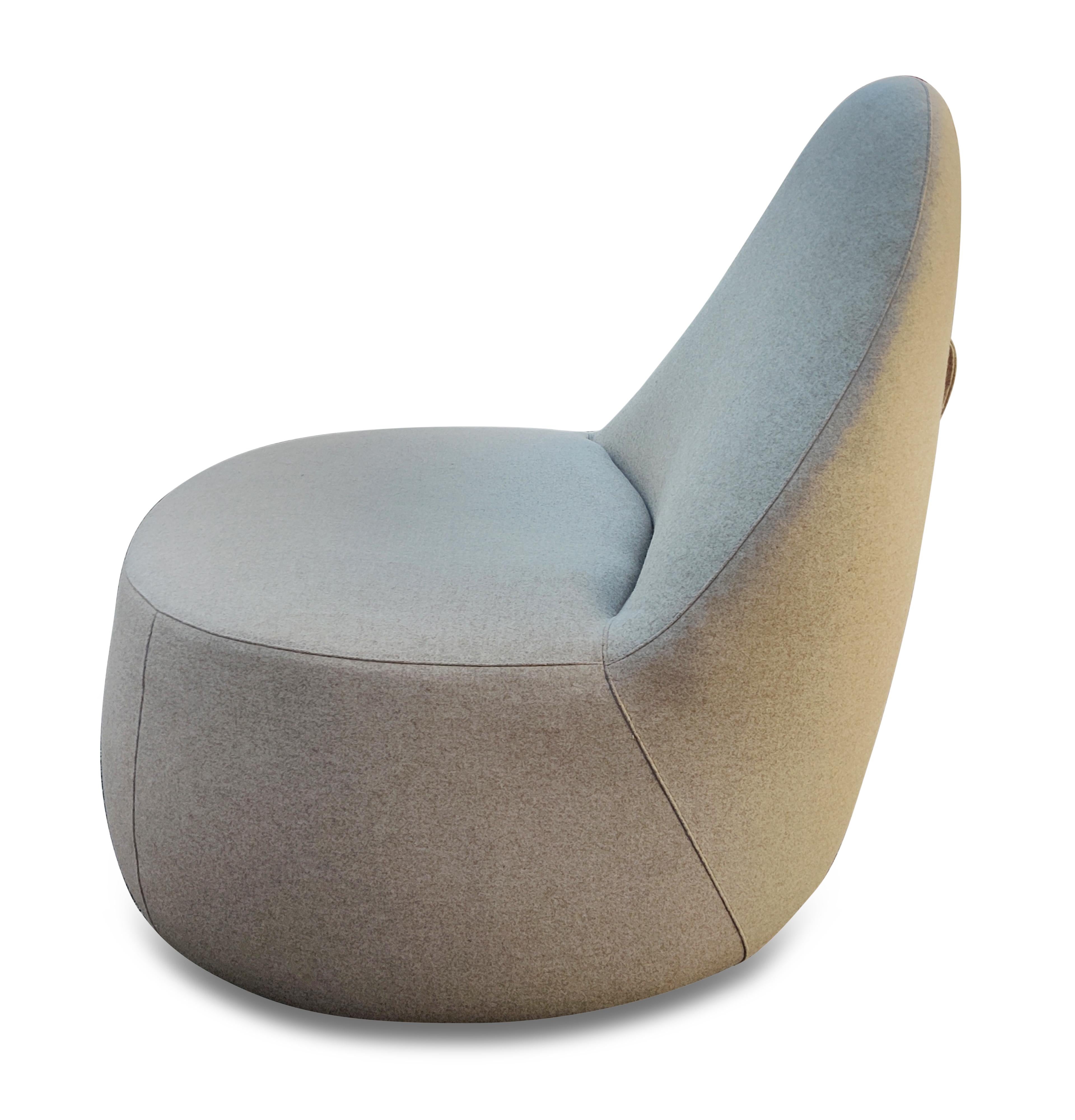 Metal Mitt Lounge Chairs Pair, Claudia + Harry Washington, Bernhardt Design Space-Age
