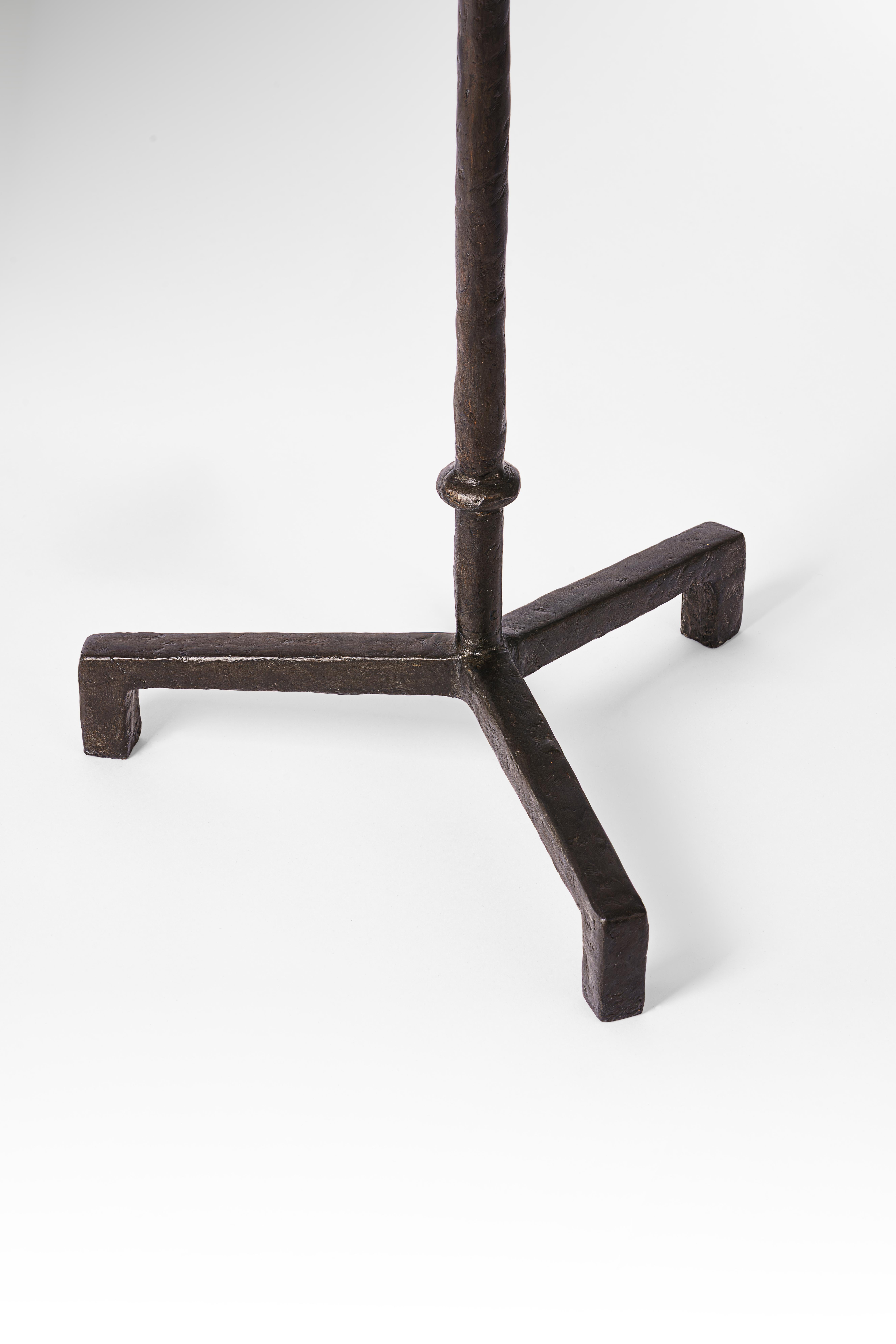 White Plaster Sculptural Floor Lamp in the Manner of Giacometti In New Condition For Sale In Freiburg im Breisgau, DE