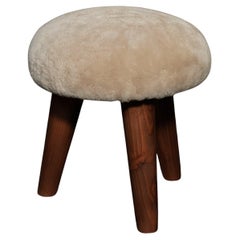 Mittsu Shearling Stool, by Studio Balestra