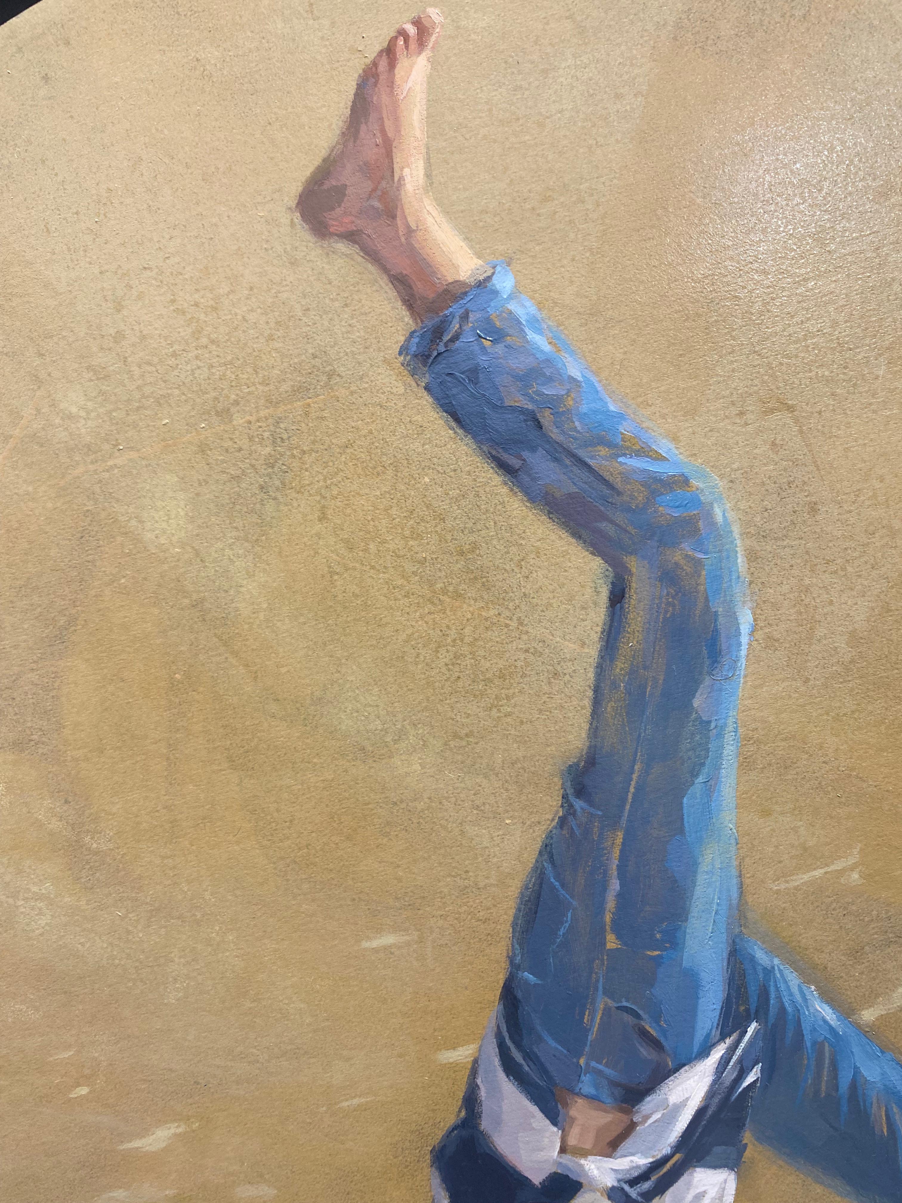 Casi - Pintura contemporánea del siglo XXI de una chica en venta 1