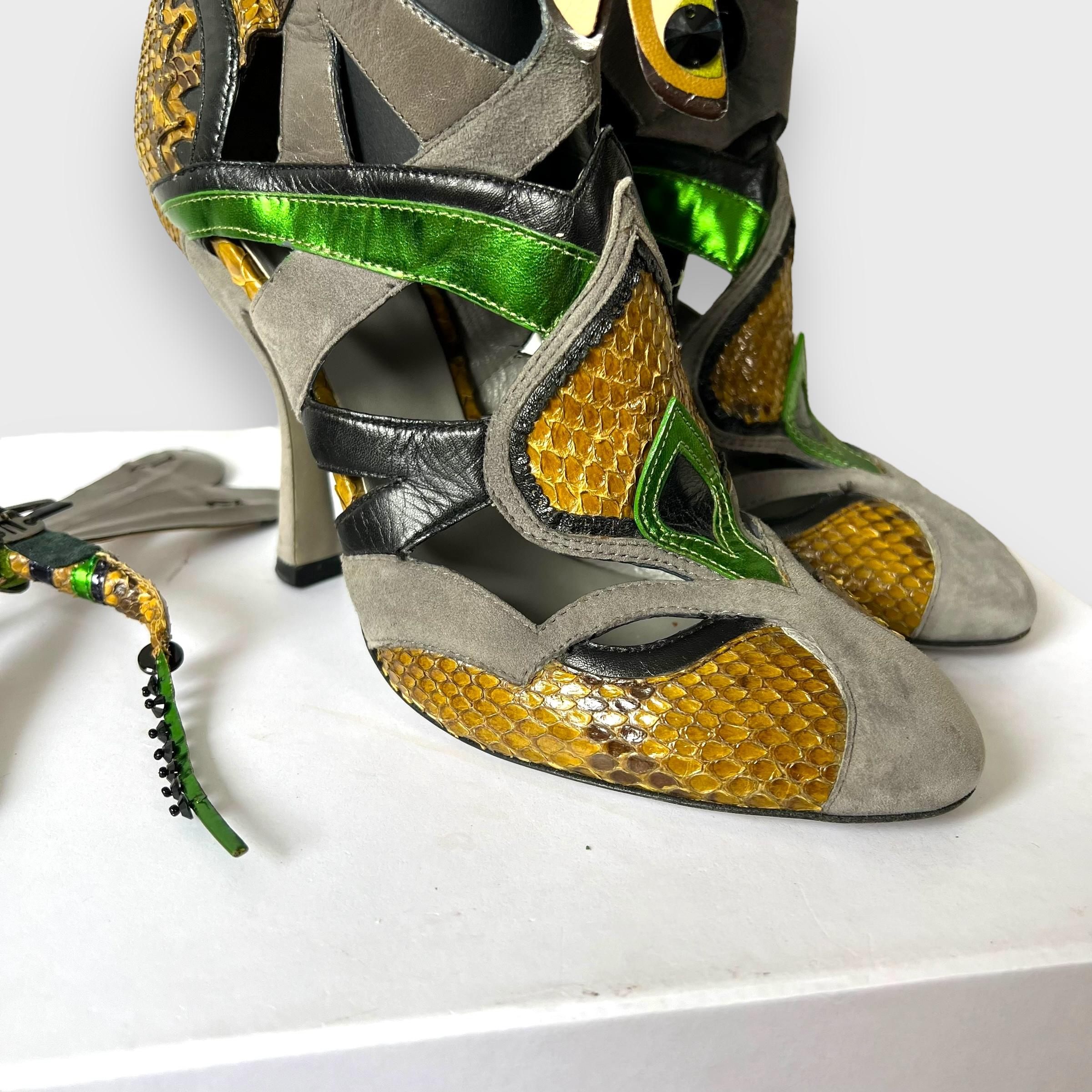 Botas de pasarela libélula Miu Miu 2008 5