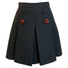 Miu Miu 2017 Virgin wool Skirt