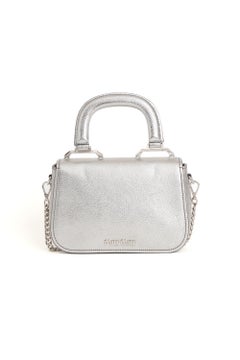 Miu Miu 2018 Madras Silver Crossbody Bag