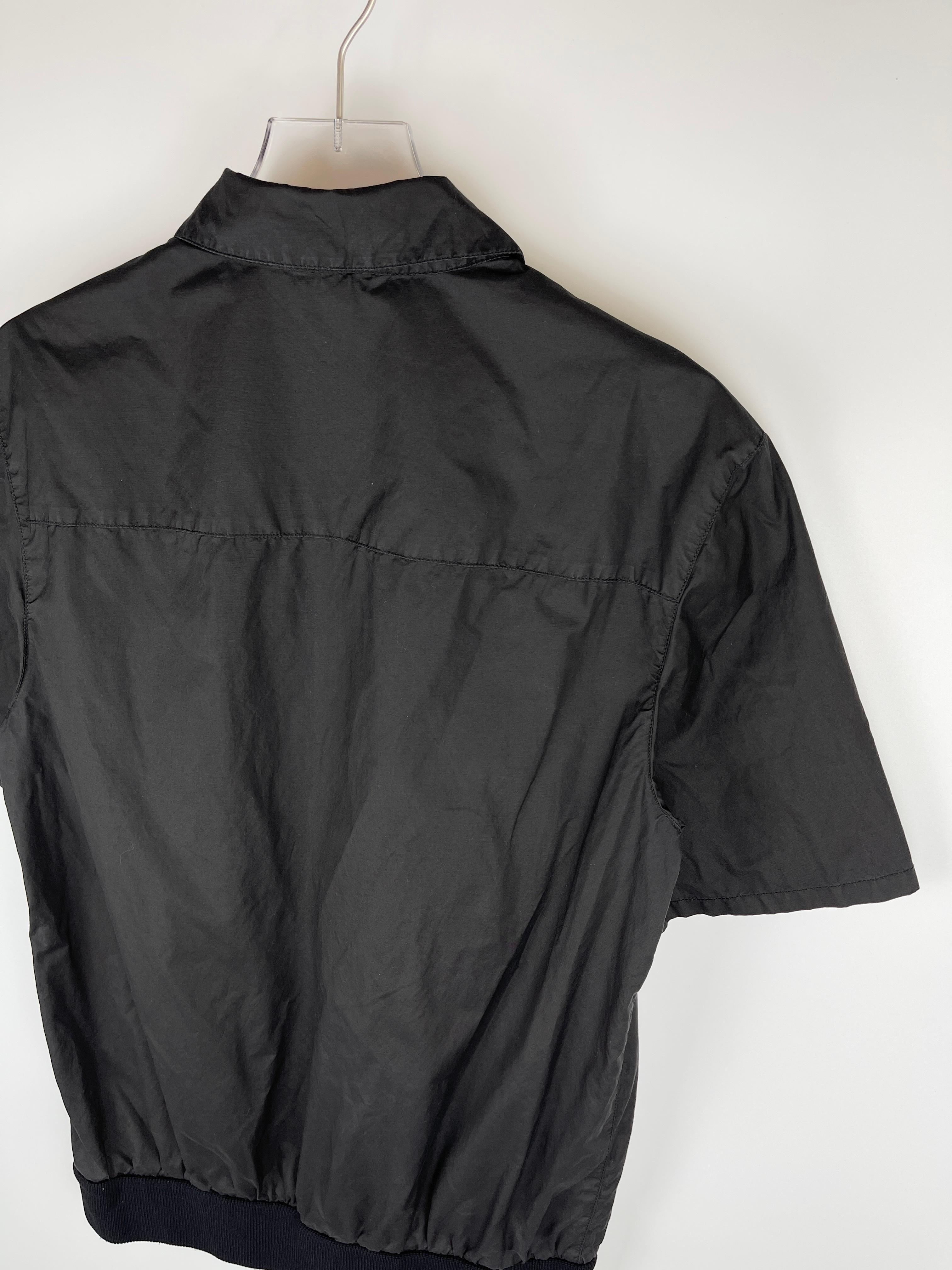 Miu H/W2000 Militärisches Hemd mit Reißverschluss für Damen oder Herren im Angebot