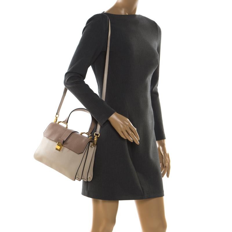 madras beige bag