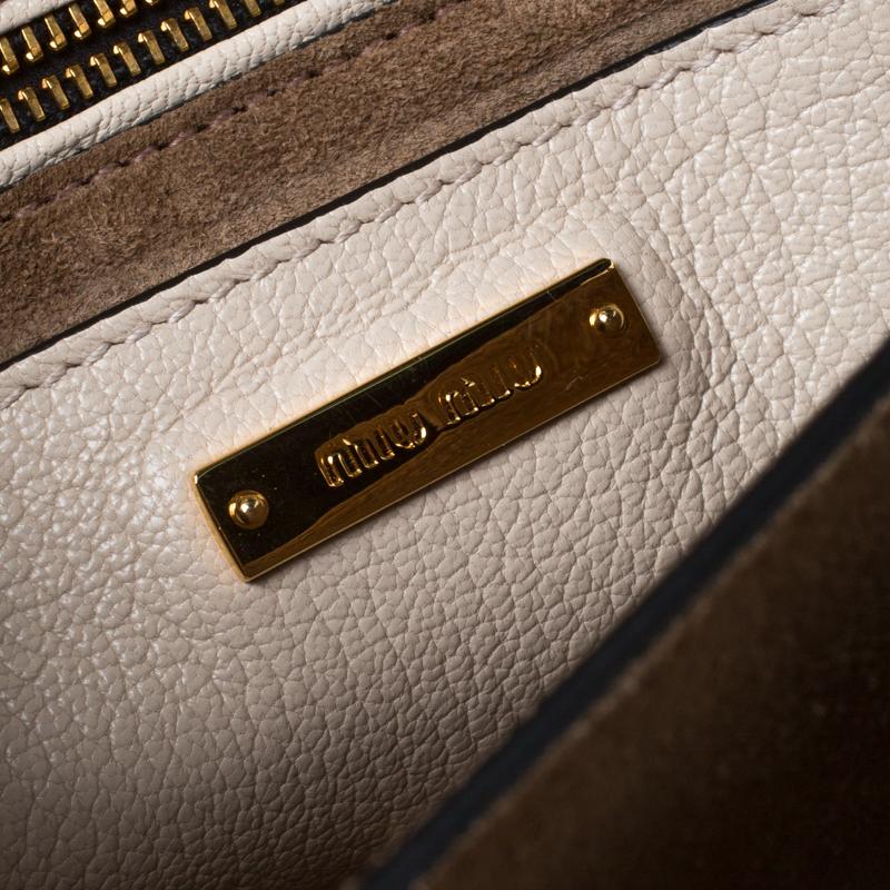 miu miu cream bag