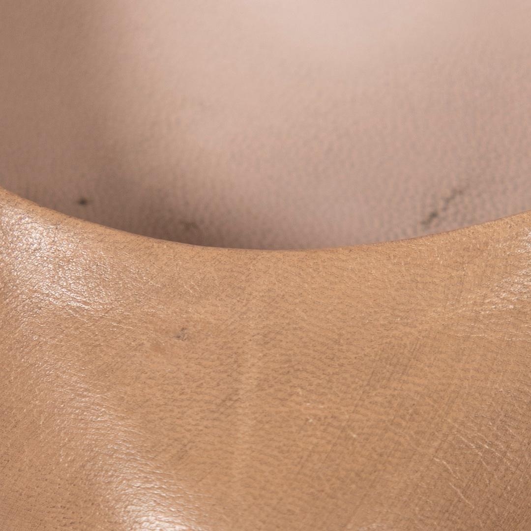 De las mujeres Miu Miu Bombas de piel beige con pliegues Talla IT 38.5 en venta