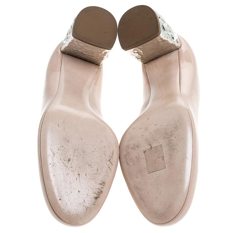 miu miu embellished pumps