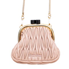 Miu Miu Belle Mini Matelassé Clutch - '20s