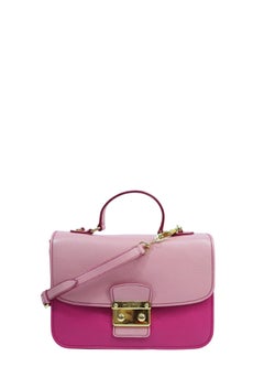 Miu Miu Bicolor Madras Crossbody Bag