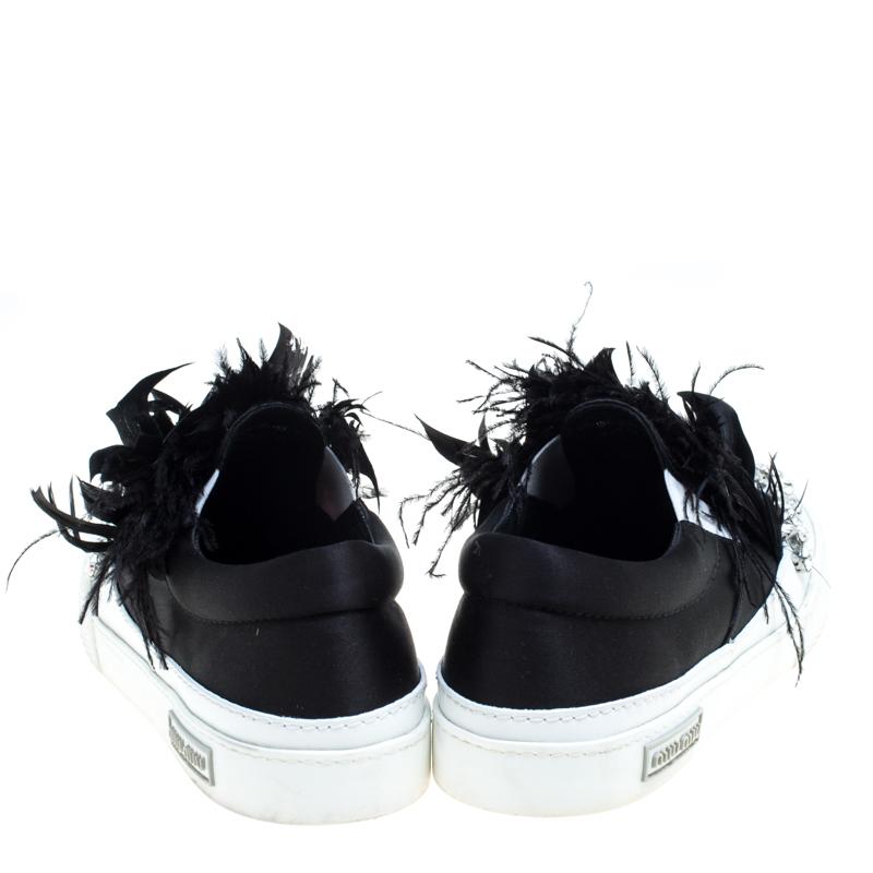 feather sneakers