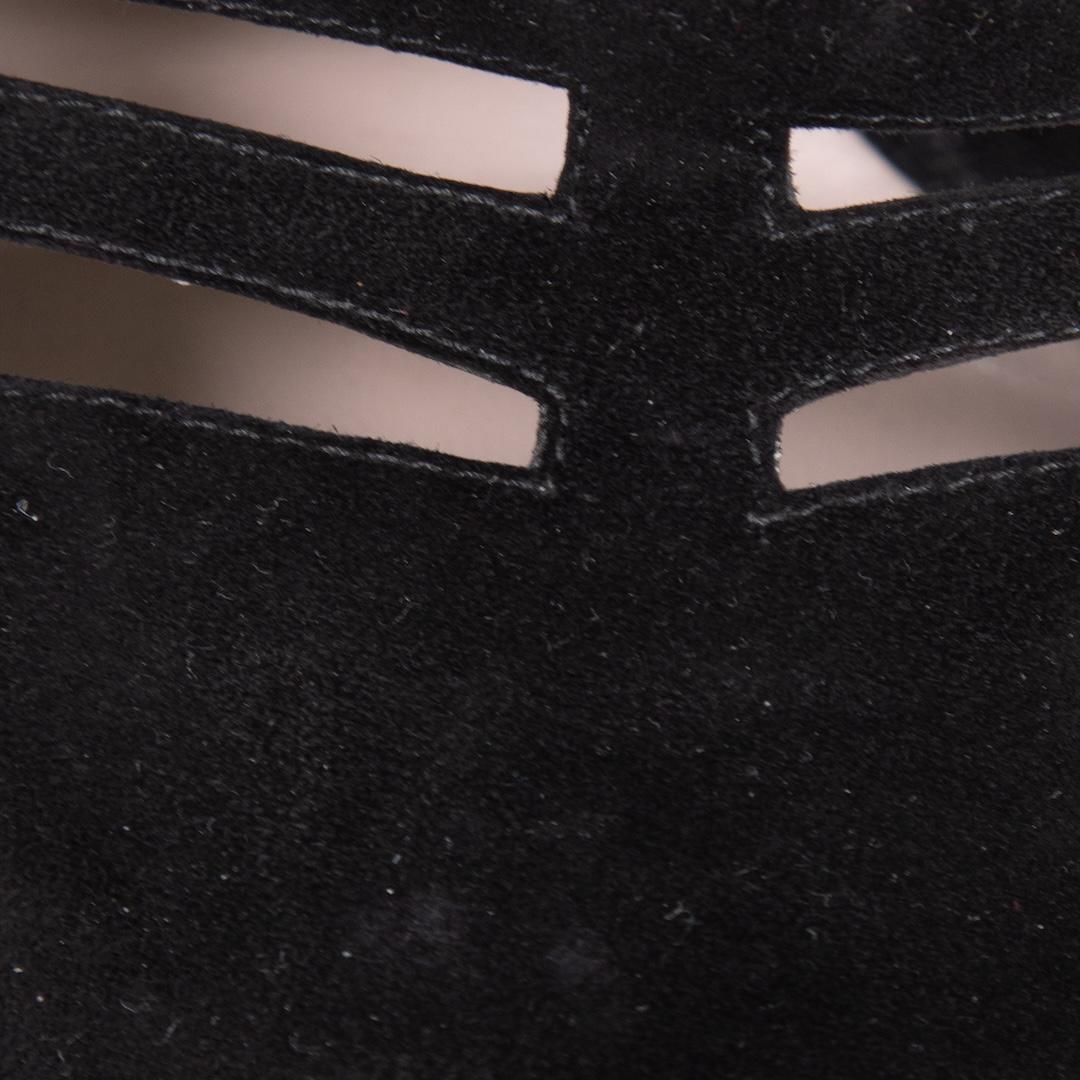 De las mujeres Tacones de ante recortados negros Miu Miu Talla IT 38.5 en venta