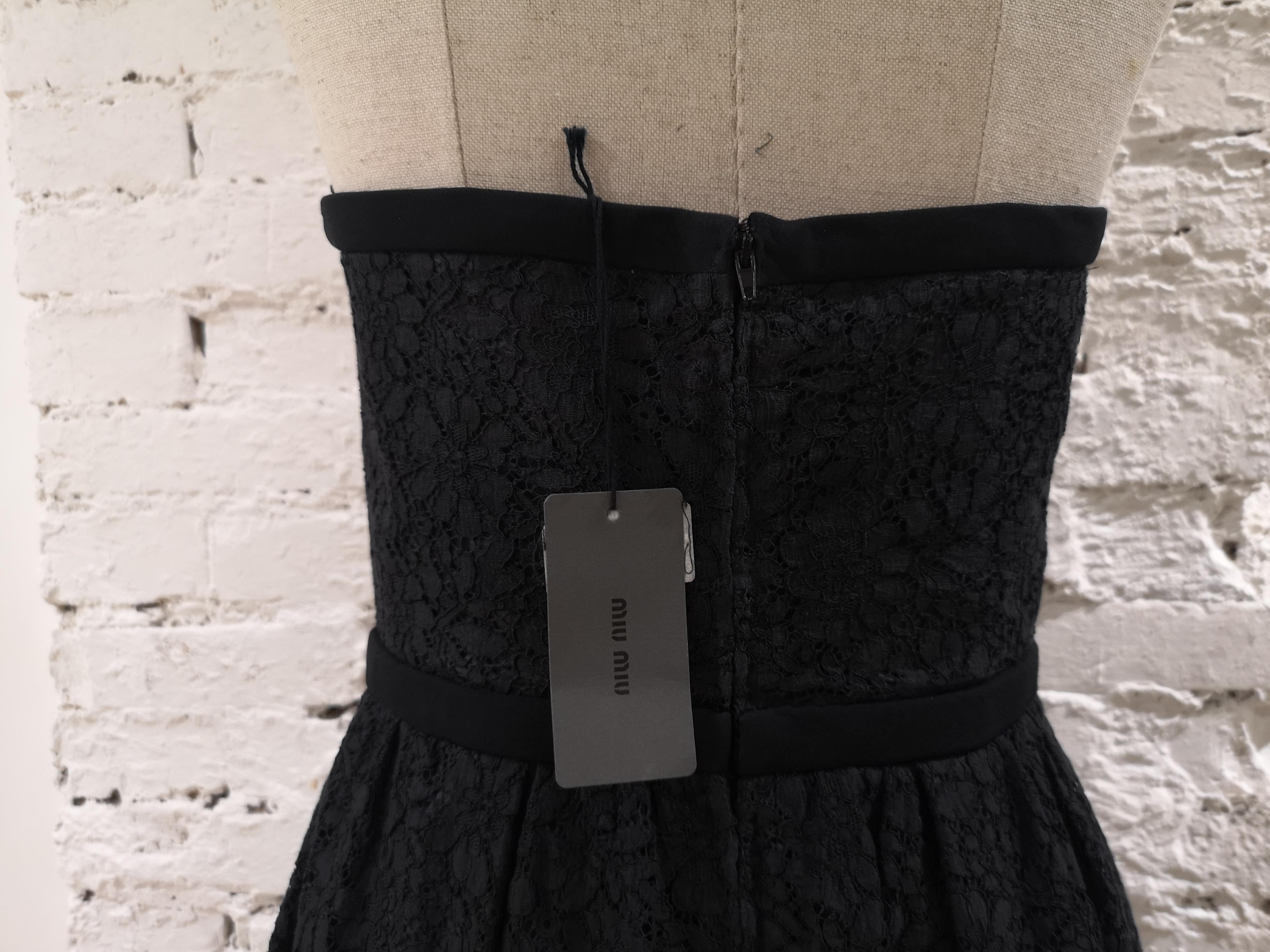 Miu Miu black dress NWOT For Sale 2