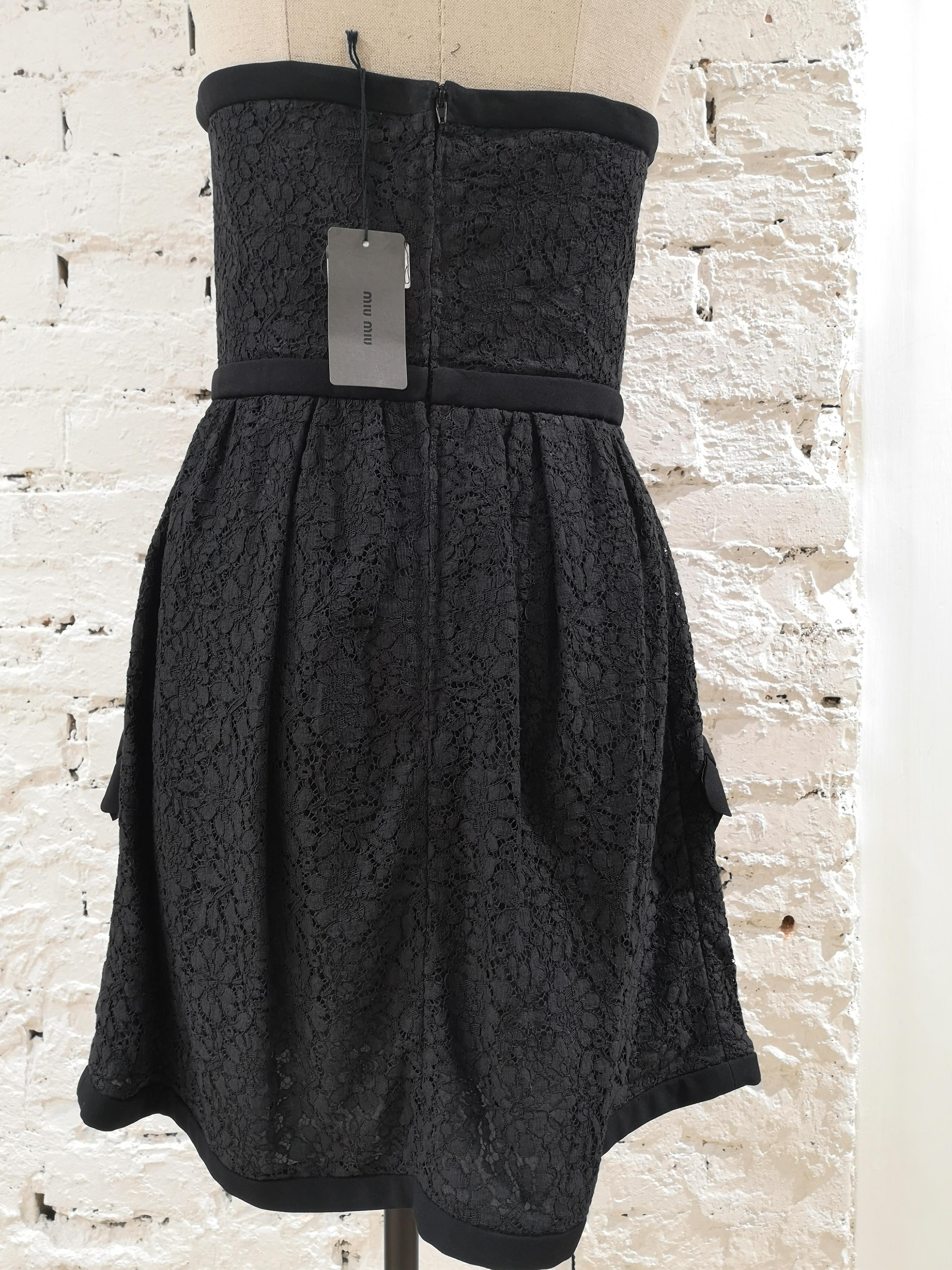 Miu Miu black dress NWOT For Sale 1