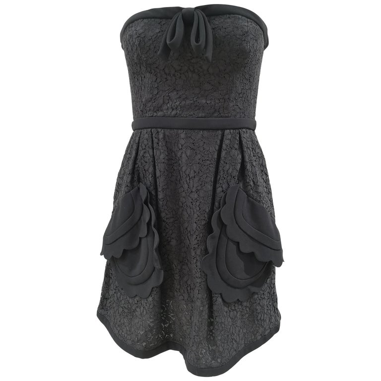 Miu Miu black dress NWOT For Sale at 1stDibs