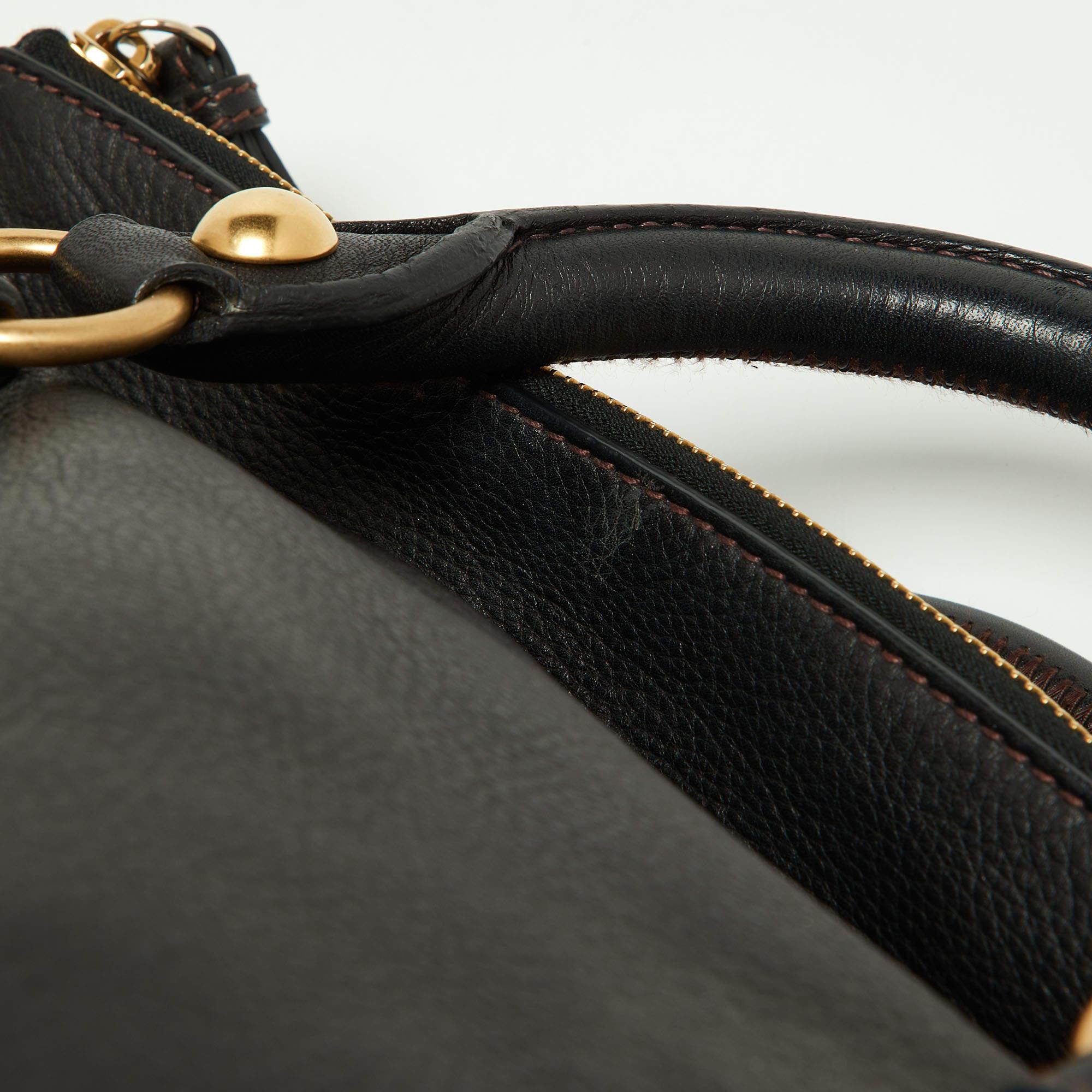Miu Miu Black Leather Bow Bag 4
