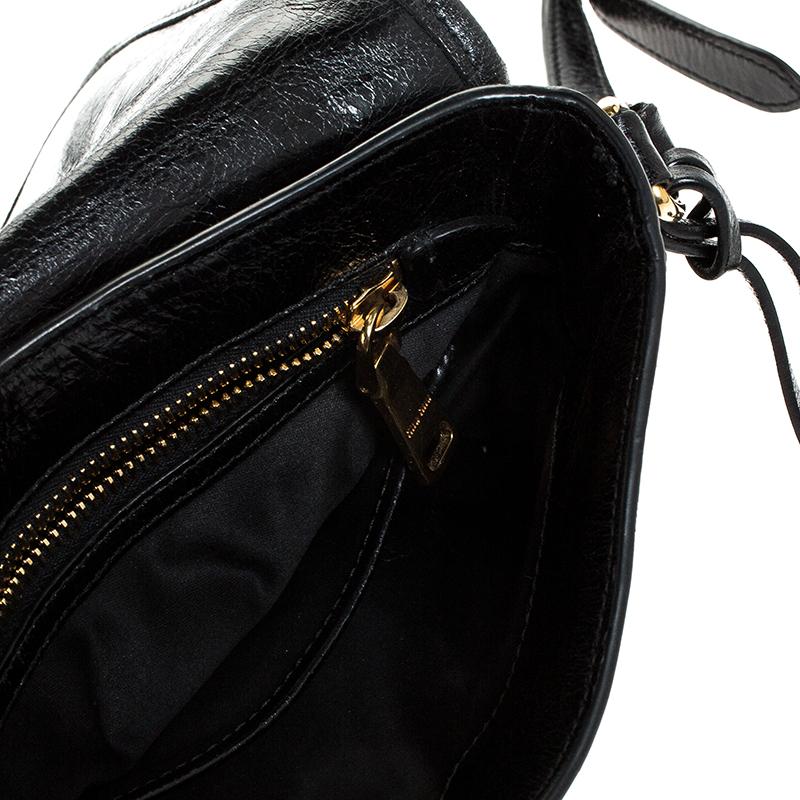 Miu Miu Black Leather Crossbody Bag 4