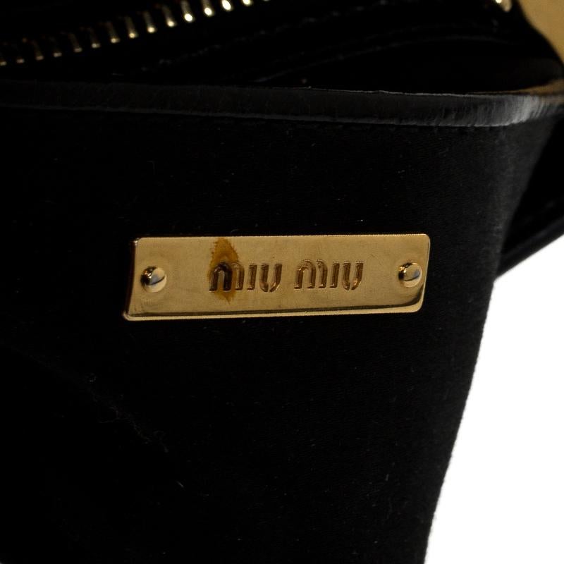 Miu Miu Black Leather Crossbody Bag 5