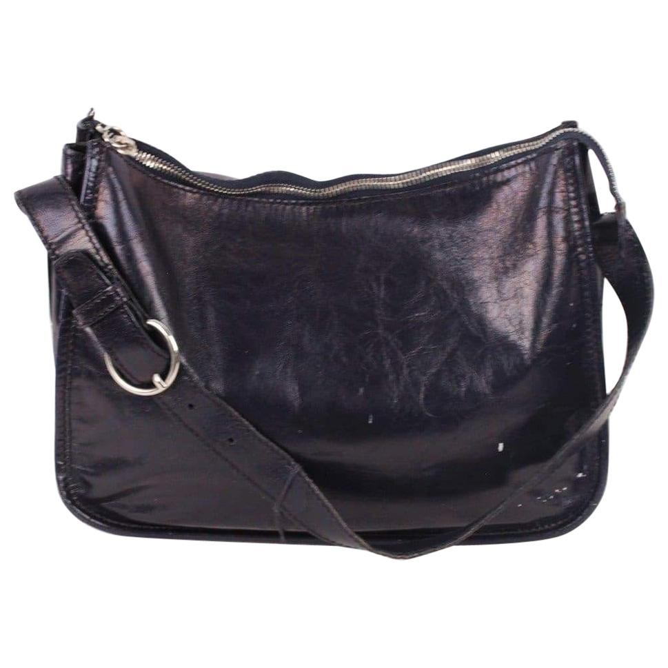 MIU MIU Black Leather SHOULDER BAG For Sale at 1stDibs