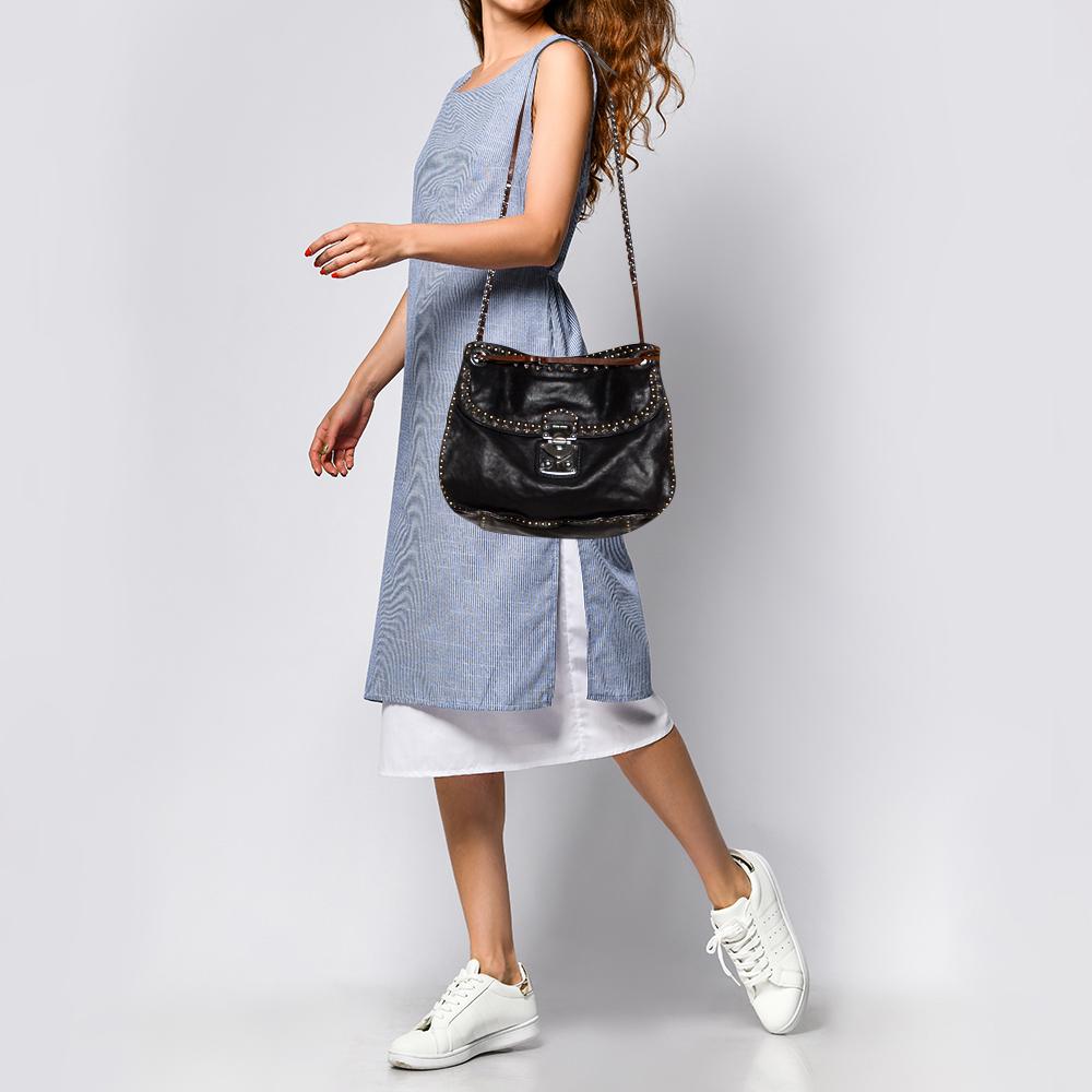 vintage miu miu studded bag