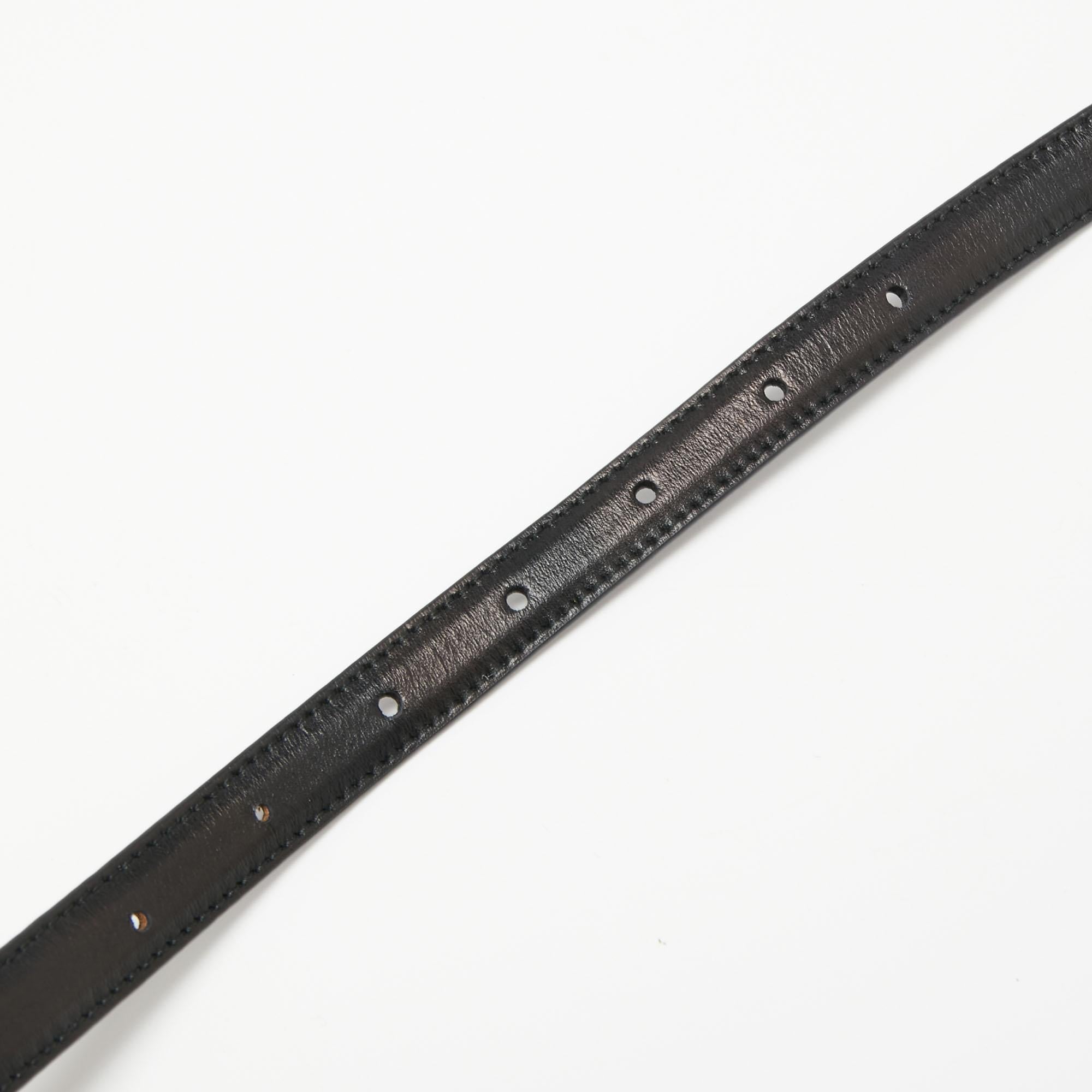Miu Miu Black Matelasse Leather Belt Bag 4