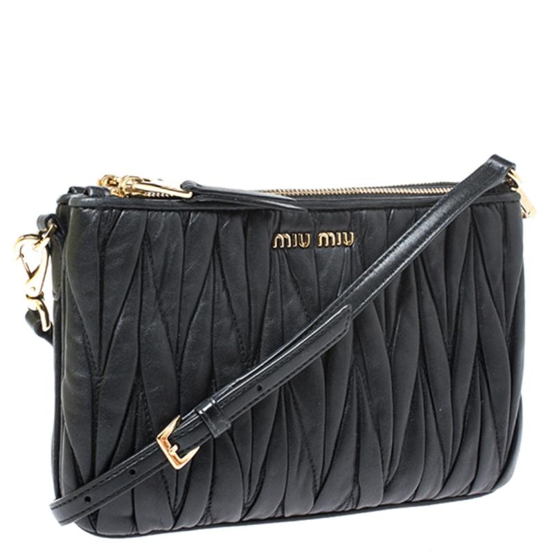 miu miu matelasse crossbody