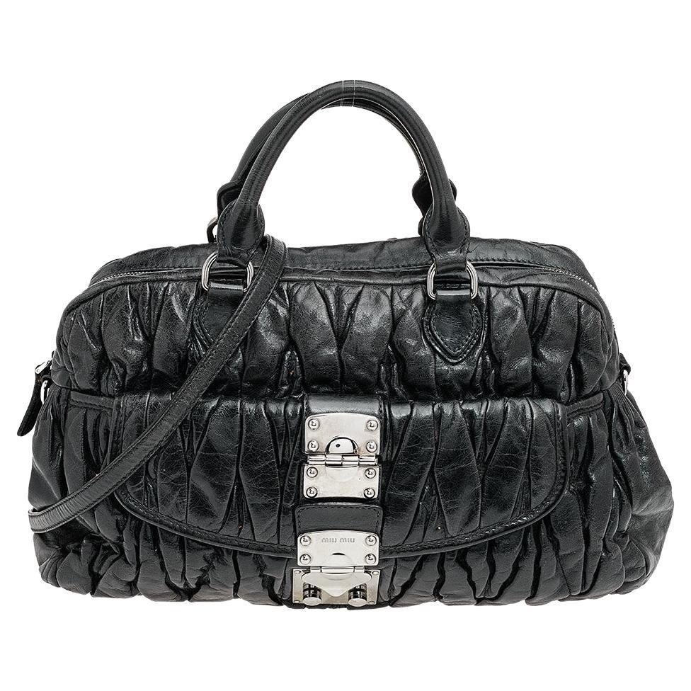 Miu Miu Matelasse Tote - For Sale on 1stDibs