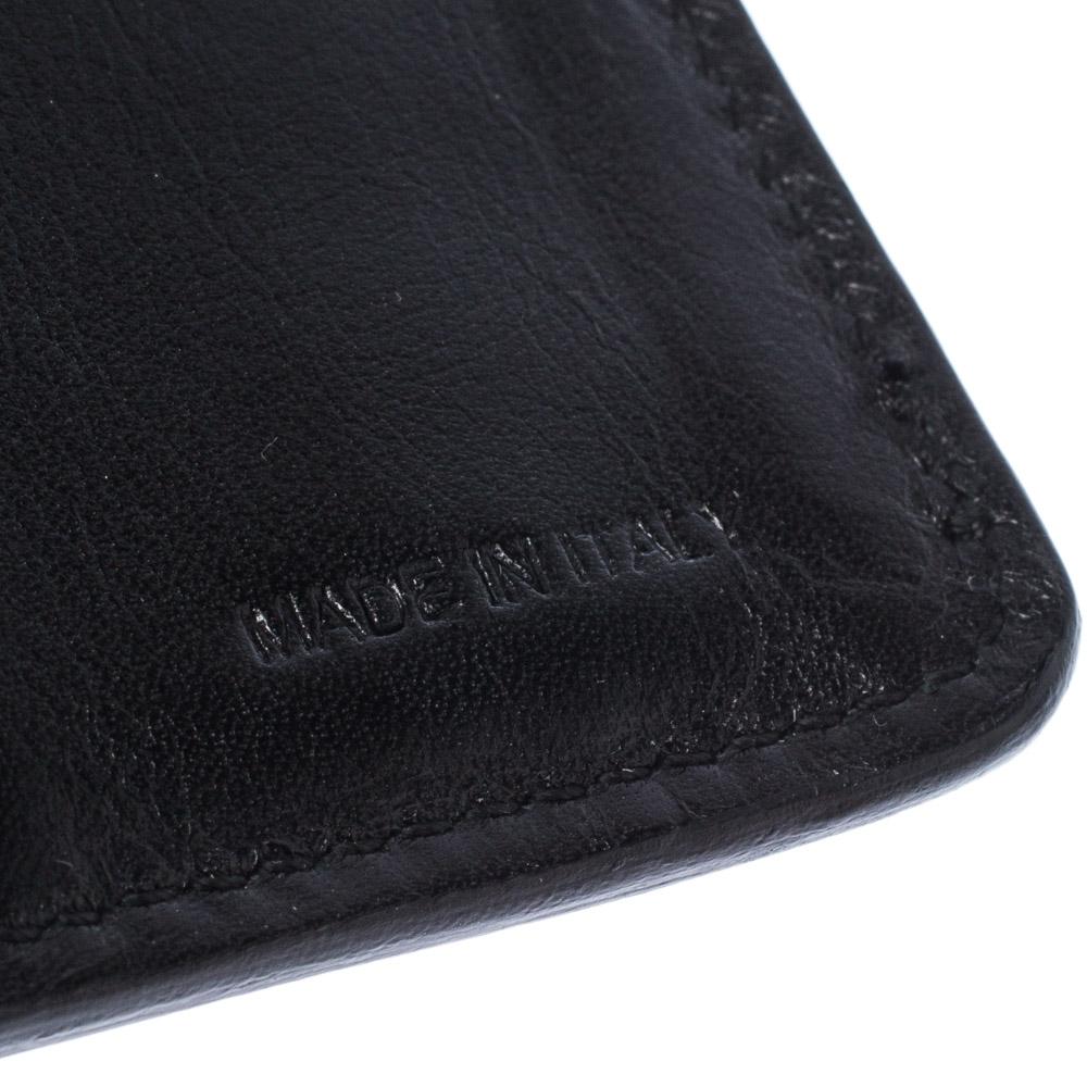 Miu Miu Black Patent Leather Clasp Lock Wallet 5