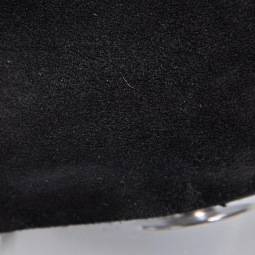 Miu Miu Black Suede Clear Heel Boots Size IT 38.5 For Sale 1
