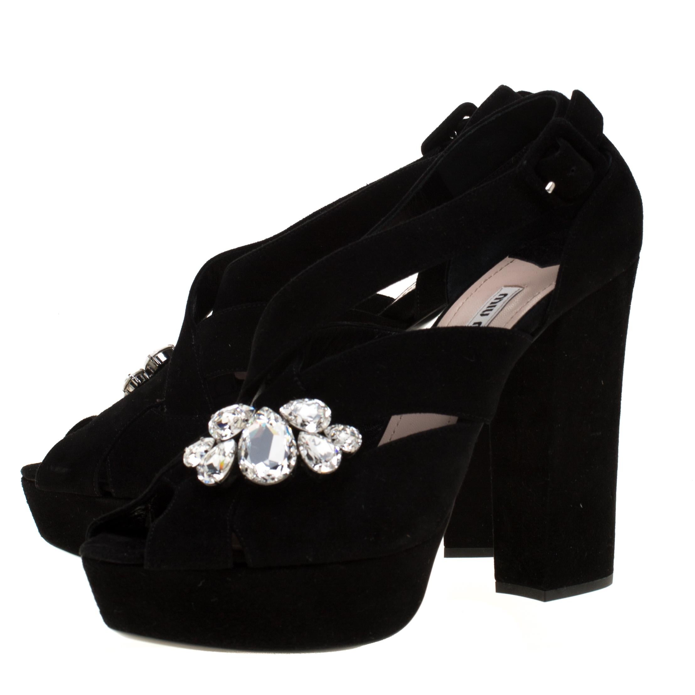 miu miu velvet platform sandals