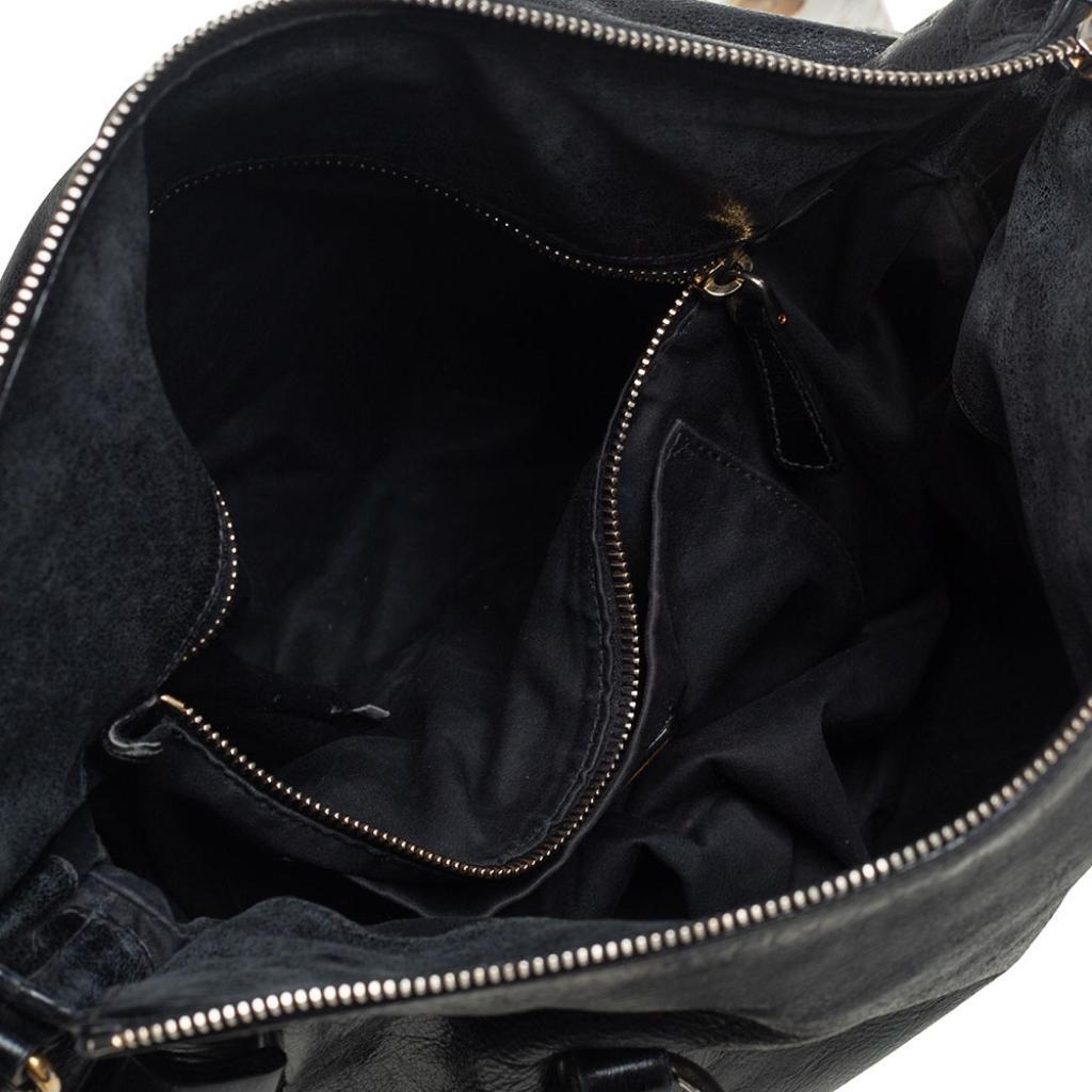 Miu Miu Black Vitello Lux Leather Bow Satchel 2