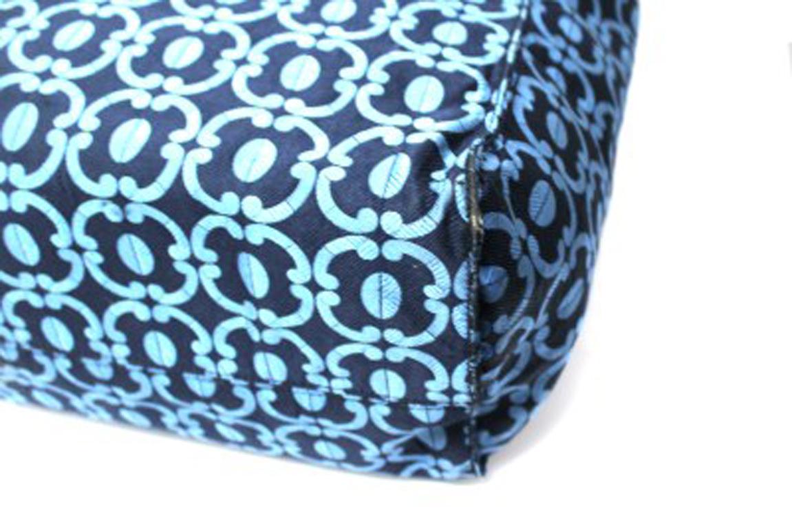 Women's Miu Miu Blue Fabric  Shopper Bag 
