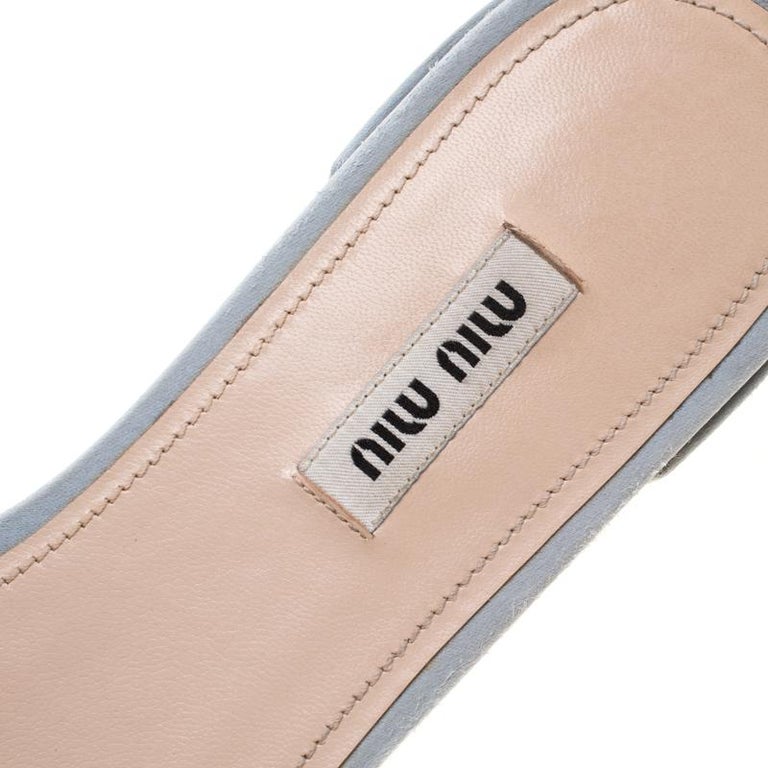 miu miu slides sale