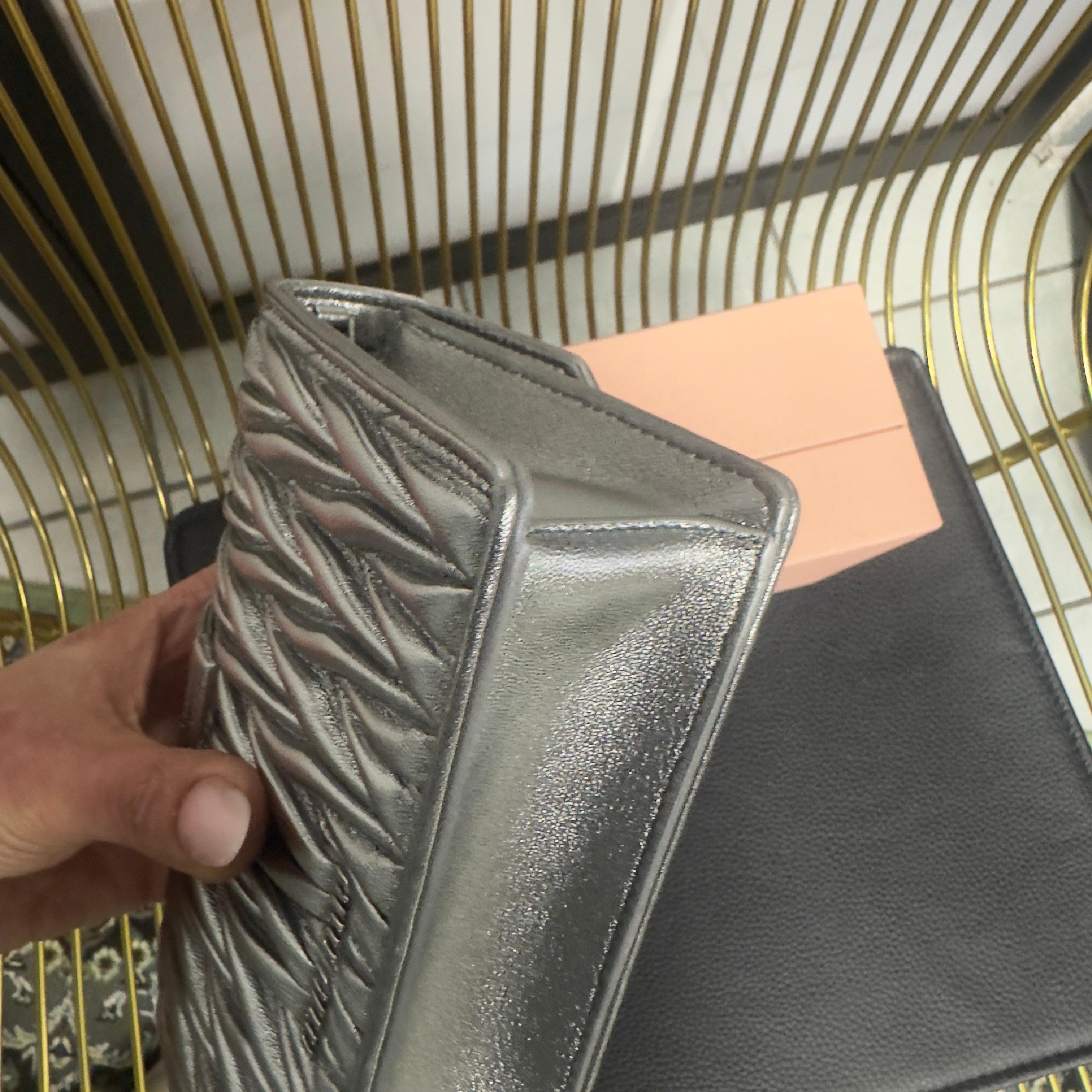 Miu Miu matelassé bag new For Sale 6