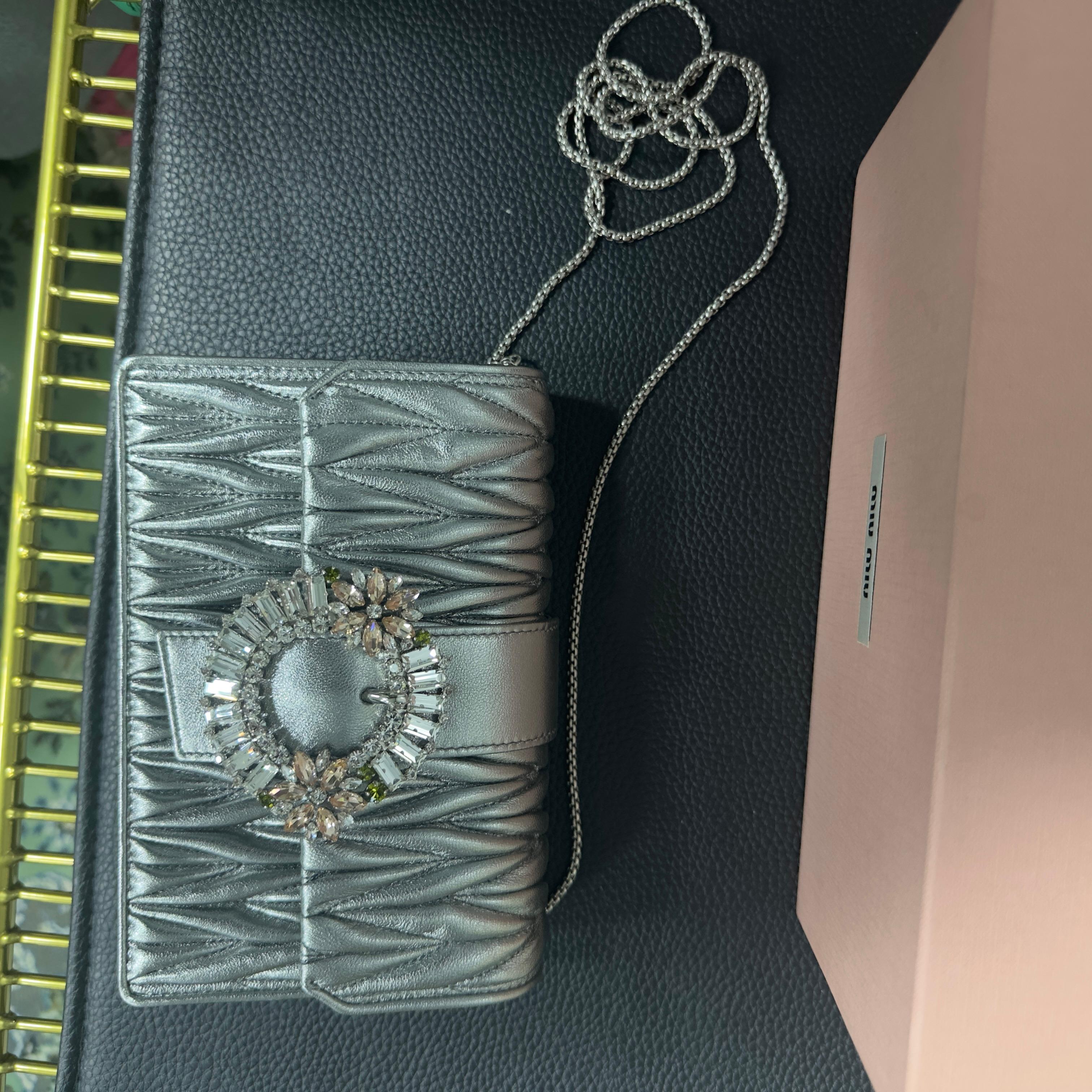 Miu Miu matelassé bag new For Sale 9