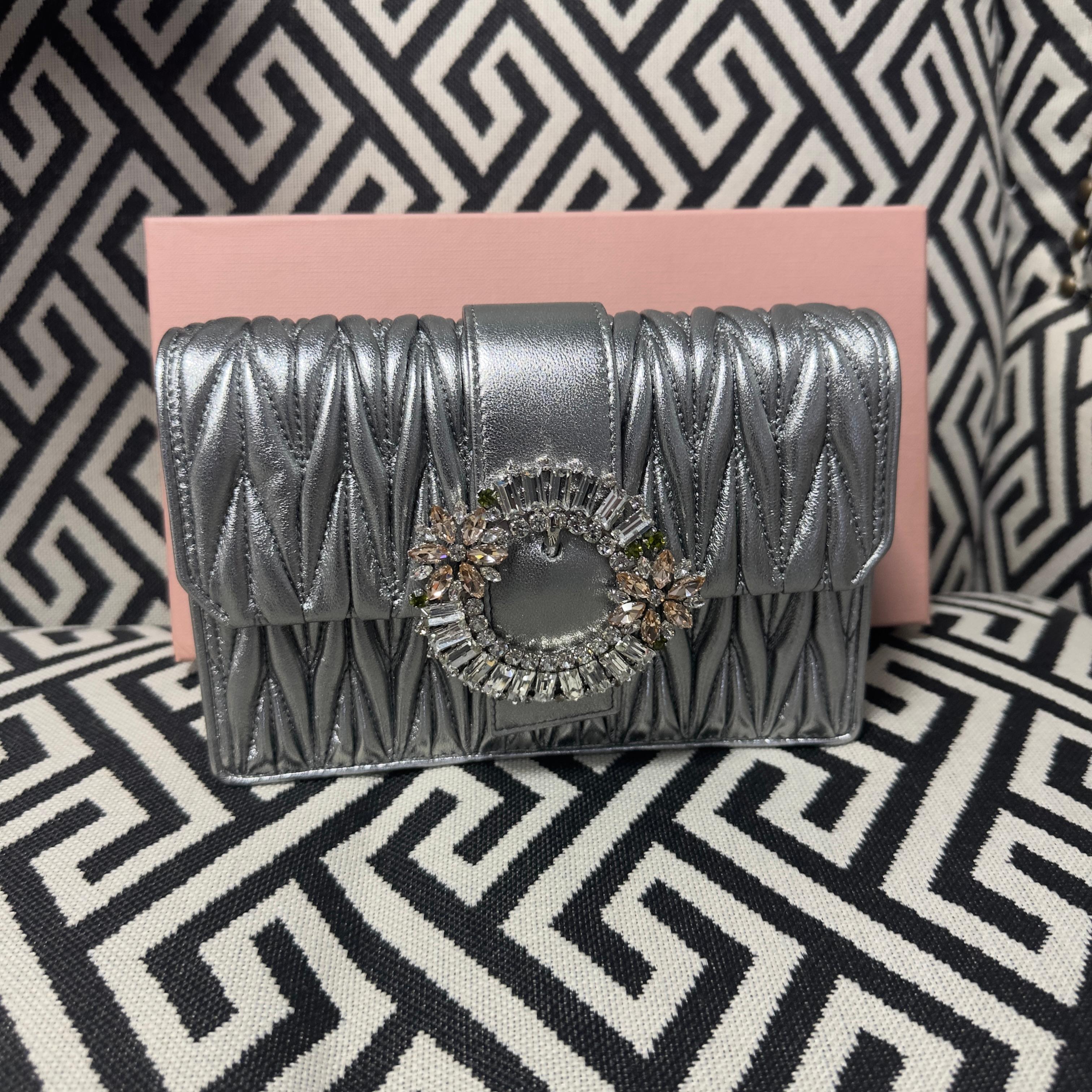 Women's Miu Miu matelassé bag new For Sale
