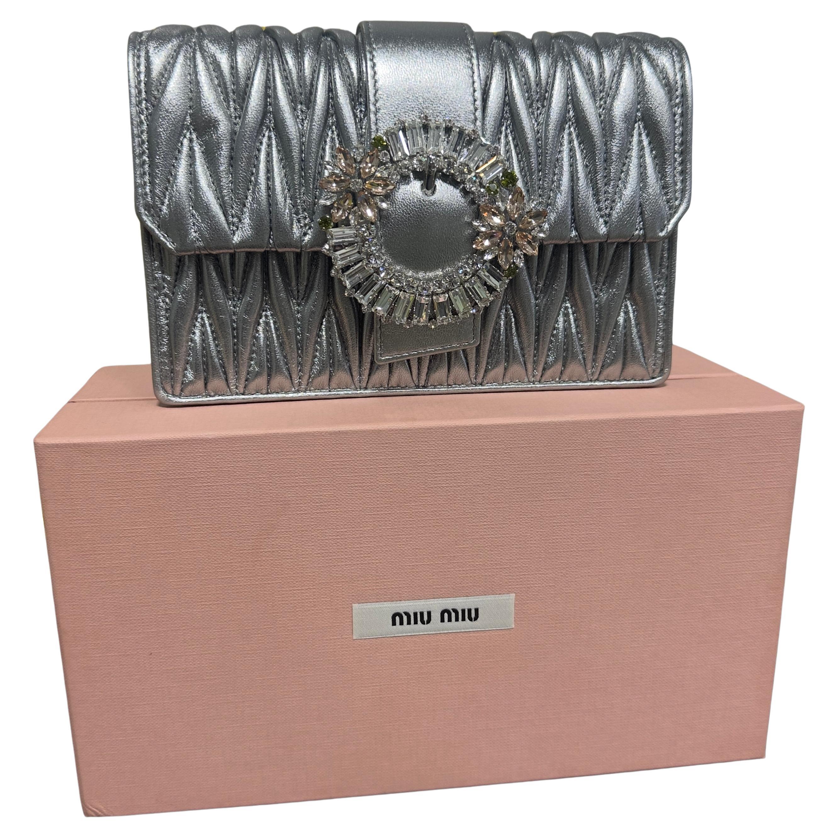 Miu Miu matelassé bag new For Sale