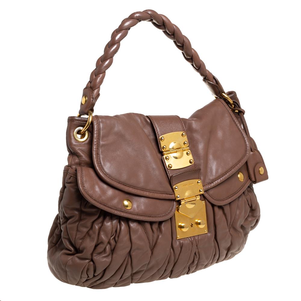 miu miu coffer matelasse bag