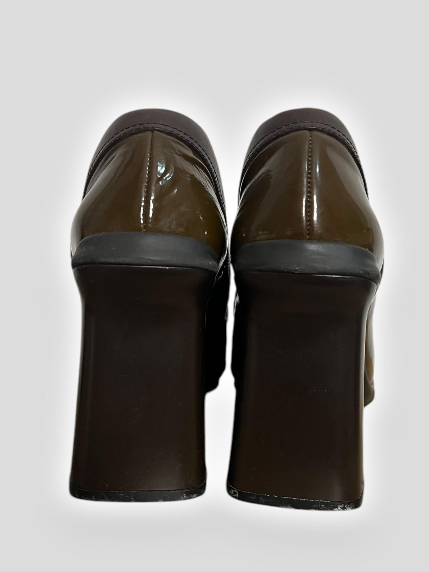 Miu Miu Bubble Sole Patent Heels, 1999 4