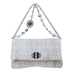 Miu Miu Cameo Nappa Crystal Shoulder Bag