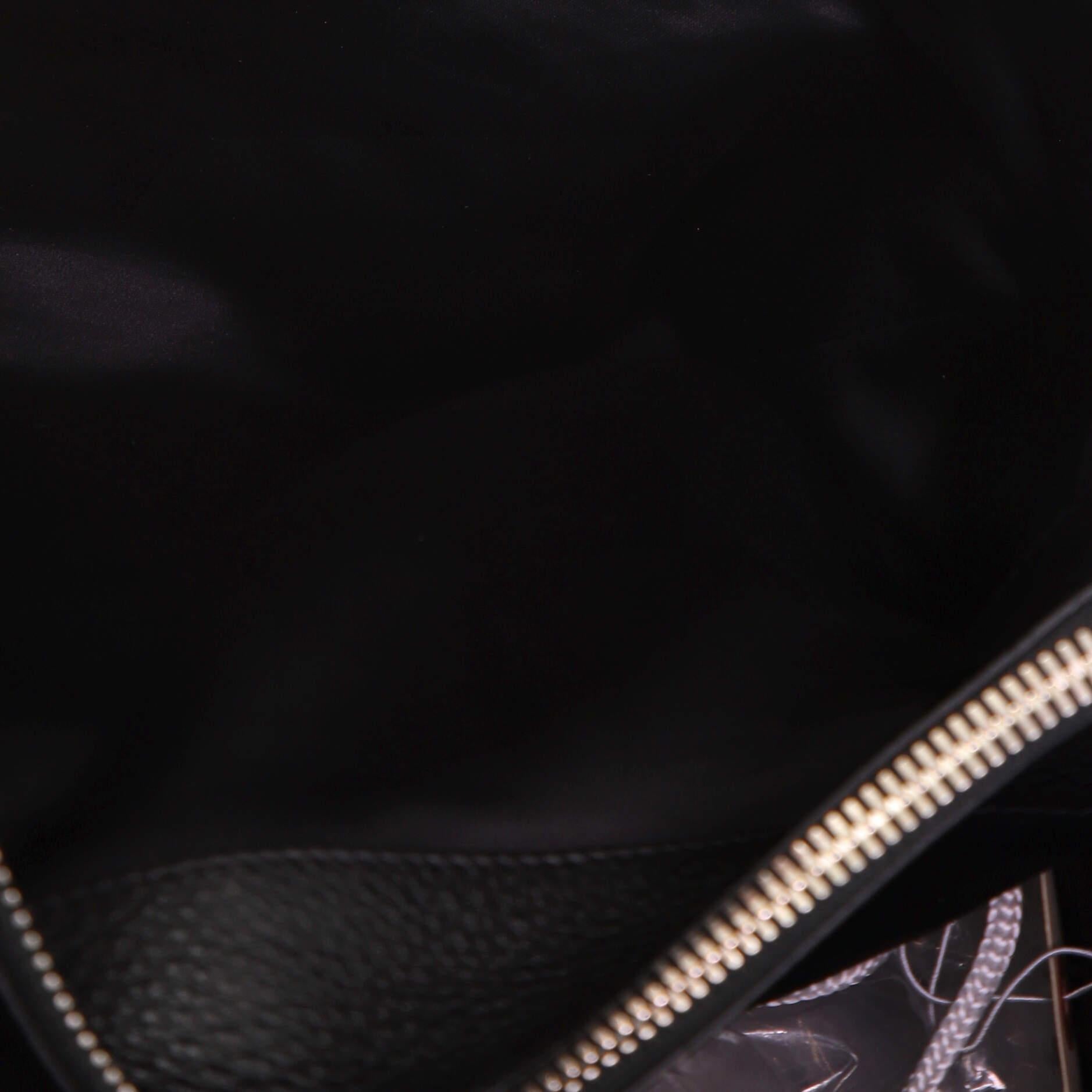 Miu Miu Caribou Convertible Tote Leather Medium In Good Condition In NY, NY