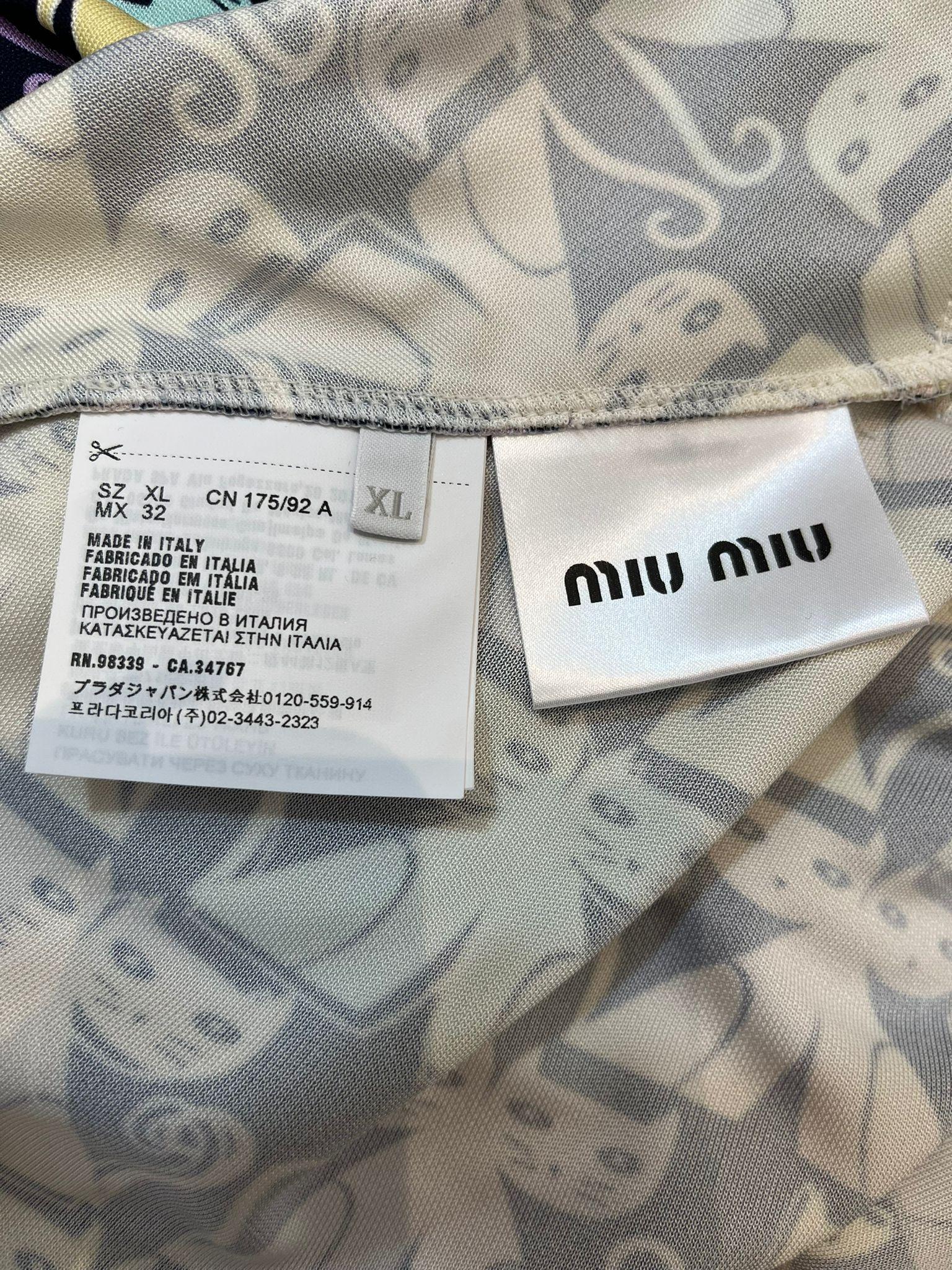 Miu Miu Cat Printed Dress 2