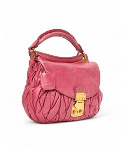 Miu Miu Coffer Small Groffata Fucsia