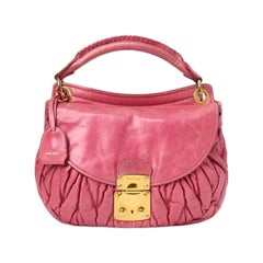 Miu Miu Coffer Small Groffata Fucsia
