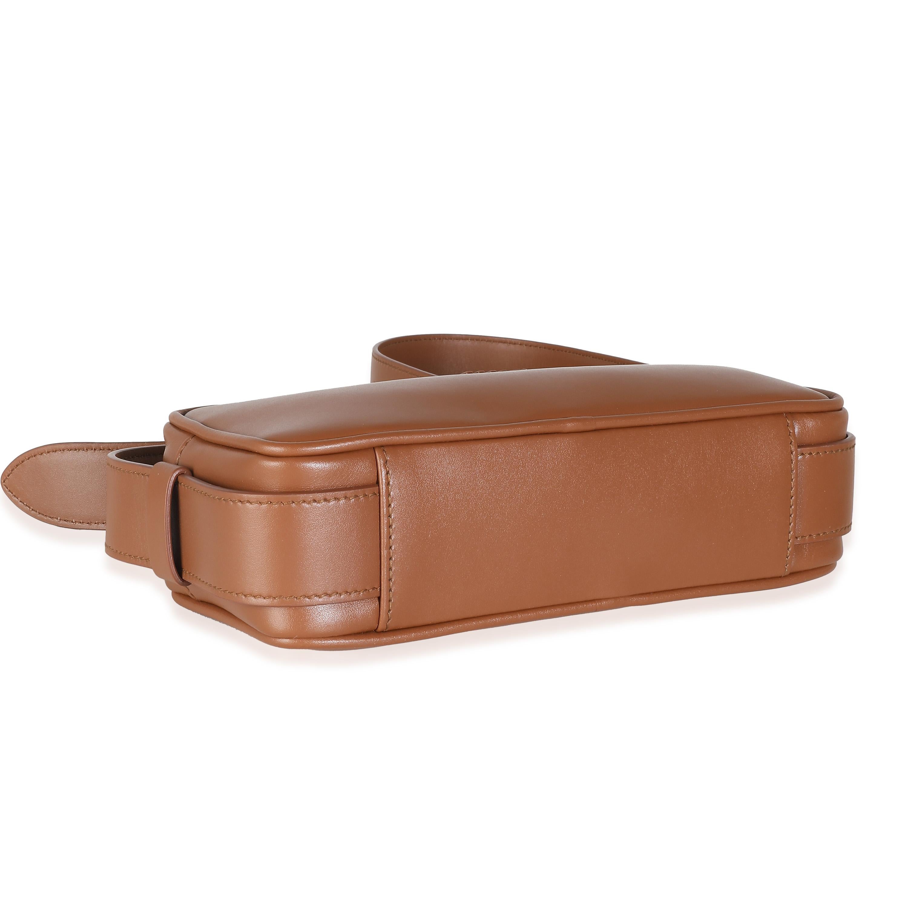 Miu Miu Cognac Calfskin Arcadie Bag For Sale 1