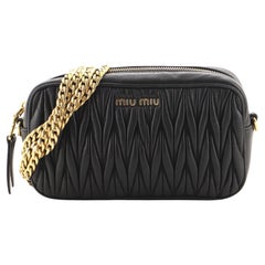 Miu Miu Convertible Belt Bag Matelasse Leather Mini