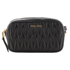 Miu Miu Convertible Belt Bag Matelasse Leather Mini