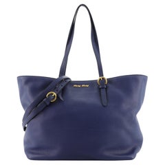 Miu Miu Convertible Tote Leather Medium