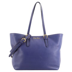 Miu Miu Convertible Tote Leather Medium